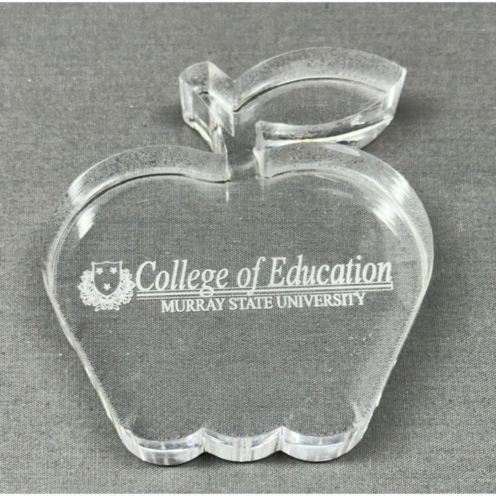 Murray State University College Of Education Acrylic Apple 3